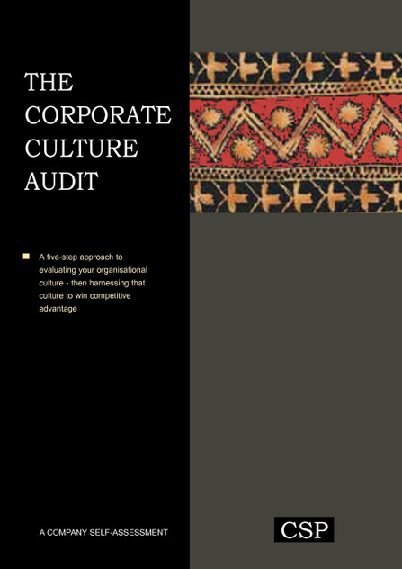 The Corporate Culture Audit