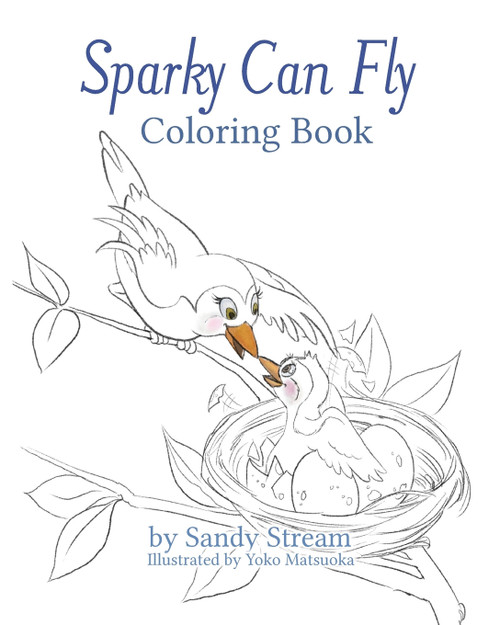 Sparky Can Fly - Coloring Book