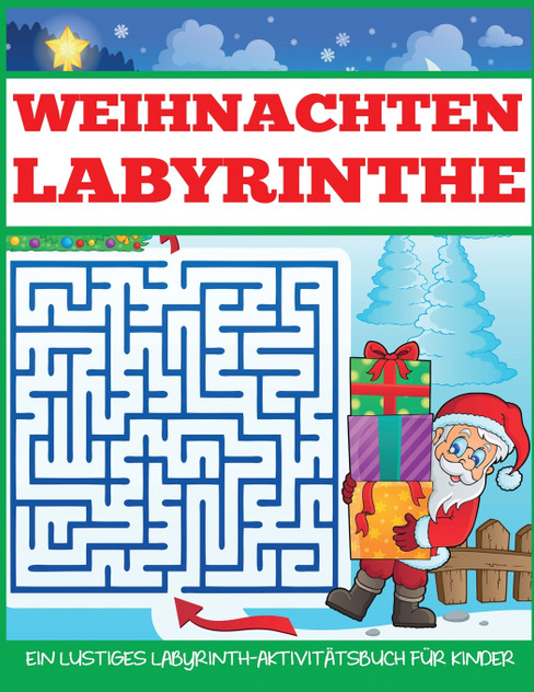 Weihnachten Labyrinthe Weihnachten Labyrinthe