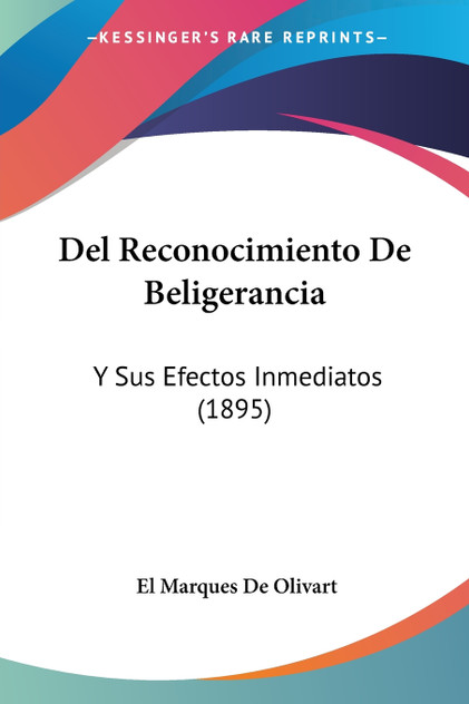 Del Reconocimiento De Beligerancia Del Reconocimiento De Beligerancia