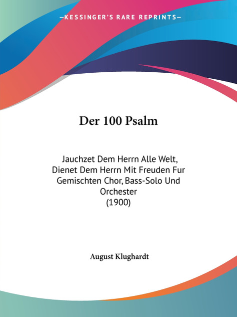 Der 100 Psalm Der 100 Psalm