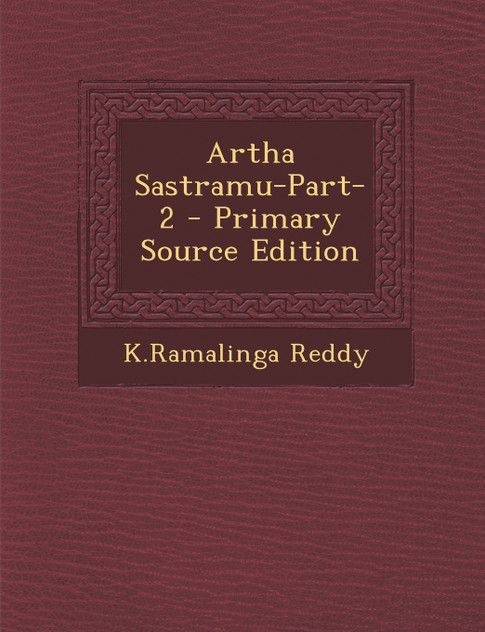 Artha Sastramu-Part-2 Artha Sastramu-Part-2