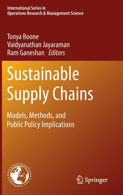 Sustainable Supply Chains Sustainable Supply Chains
