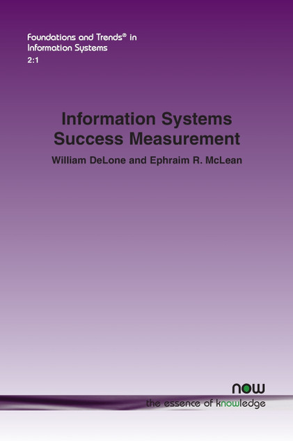 Information Systems Success Measurement Information Systems Success Measurement