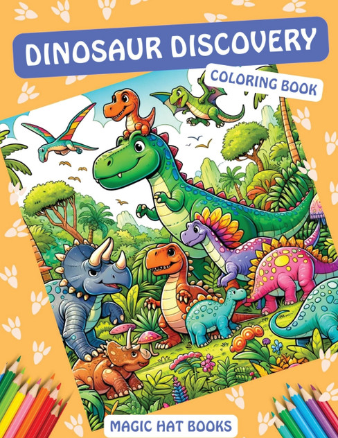 Dinosaur Discovery Coloring Book Dinosaur Discovery Coloring Book
