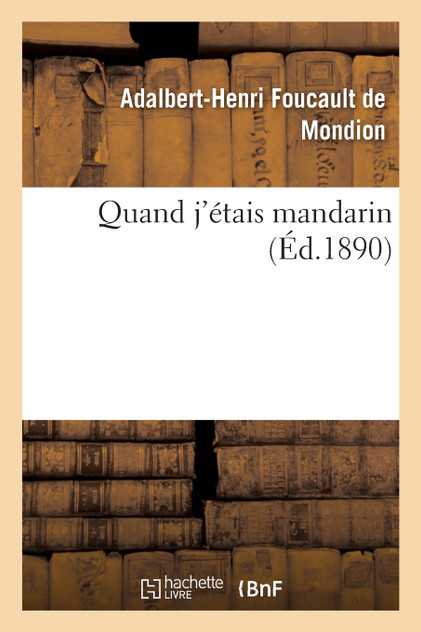 Quand j'étais mandarin