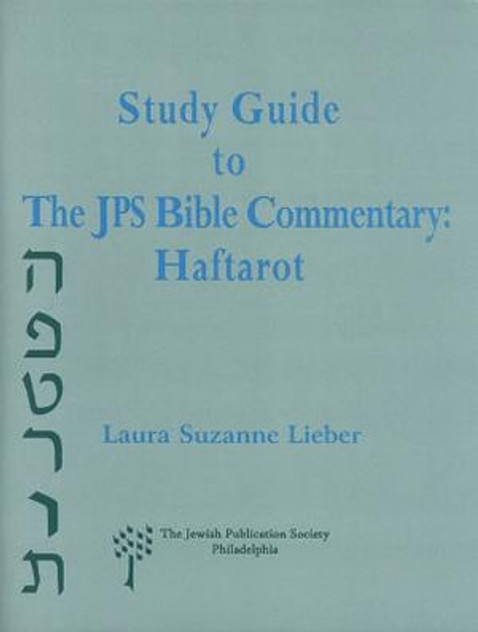 Study Guide to the JPS Bible Commentary Study Guide to the JPS Bible Commentary