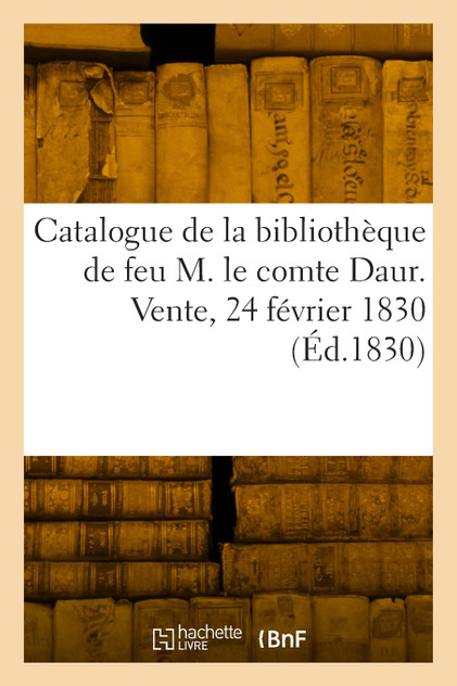 Catalogue de livres imprimés et manuscrits Catalogue de livres imprimés et manuscrits