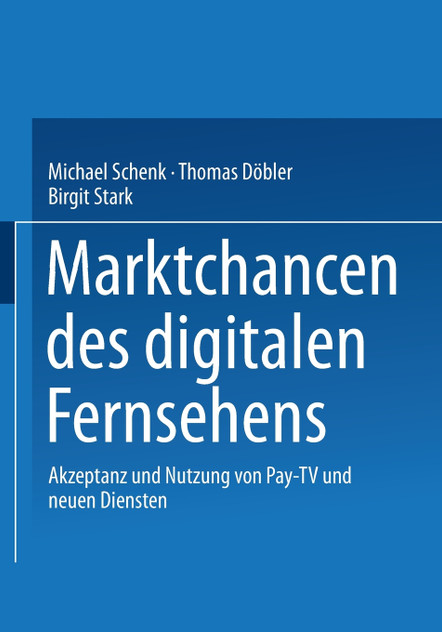 Marktchancen des digitalen Fernsehens