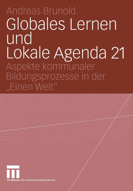 Globales Lernen und Lokale Agenda 21 Globales Lernen und Lokale Agenda 21