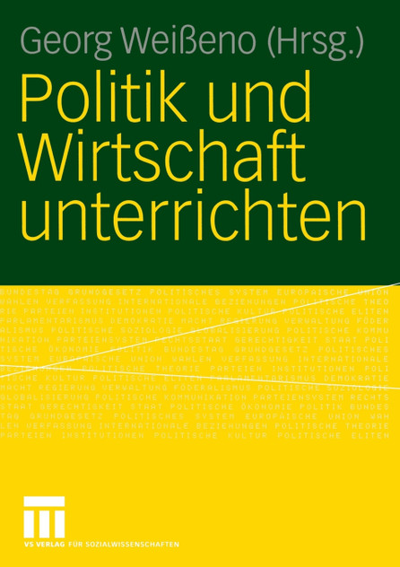 Politik und Wirtschaft unterrichten Politik und Wirtschaft unterrichten