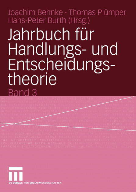 Jahrbuch für Handlungs- und Entscheidungstheorie