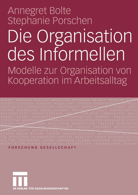Die Organisation des Informellen