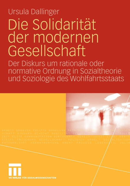Die Solidarit�der modernen Gesellschaft Die Solidarit�der modernen Gesellschaft