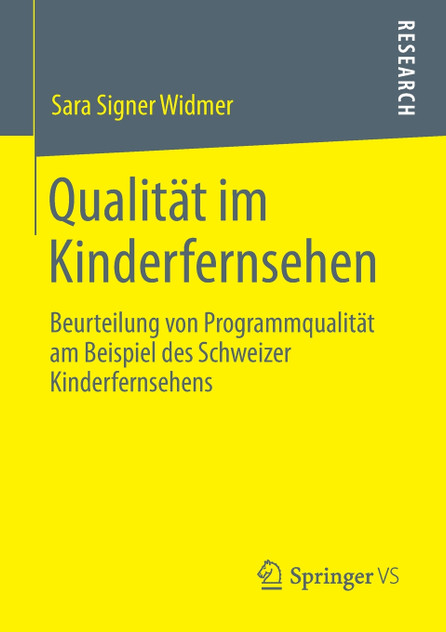 Qualität im Kinderfernsehen Qualität im Kinderfernsehen
