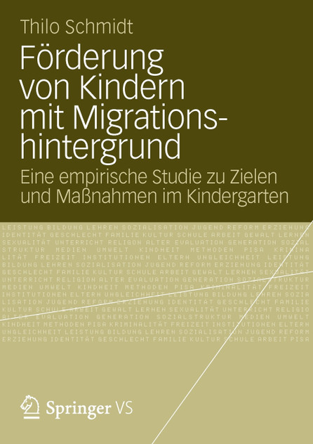 Förderung von Kindern mit Migrationshintergrund Förderung von Kindern mit Migrationshintergrund