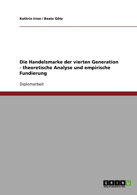 Die Handelsmarke der vierten Generation Die Handelsmarke der vierten Generation
