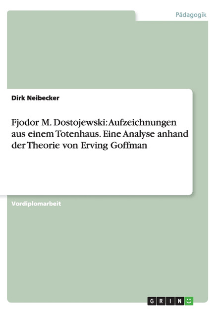 Fjodor M. Dostojewski Fjodor M. Dostojewski