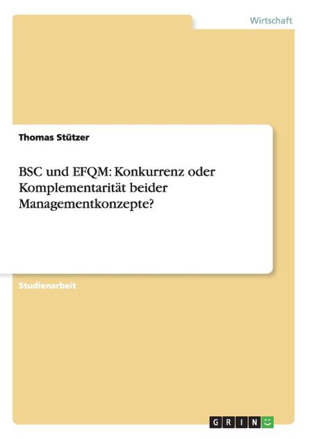 BSC und EFQM