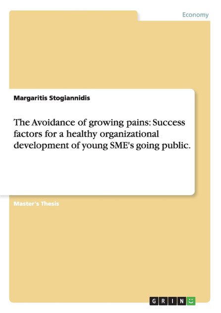 The Avoidance of growing pains The Avoidance of growing pains