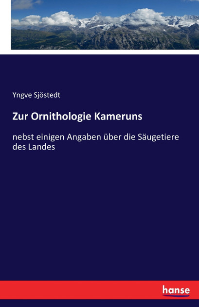 Zur Ornithologie Kameruns Zur Ornithologie Kameruns