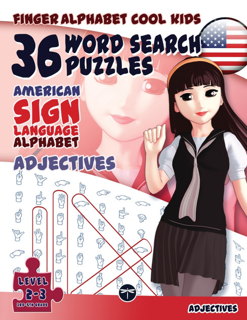 36 Word Search Puzzles with The American Sign Language Alphabet 36 Word Search Puzzles with The American Sign Language Alphabet