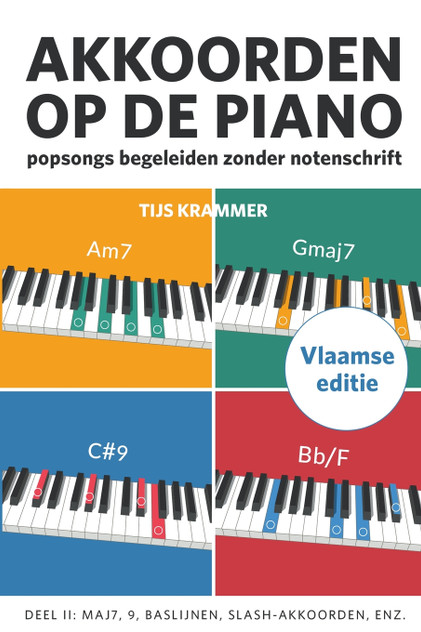 Akkoorden op de piano, deel II, Vlaamse editie Akkoorden op de piano, deel II, Vlaamse editie