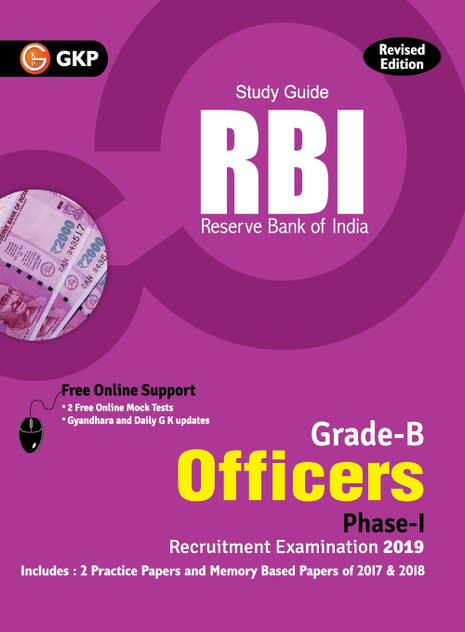 RBI 2019 - Grade B Officers Ph I - Guide (Revised Edition) RBI 2019 - Grade B Officers Ph I - Guide (Revised Edition)