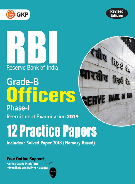 RBI 2019 - Grade B Officers Ph I - 12 Practice Papers RBI 2019 - Grade B Officers Ph I - 12 Practice Papers