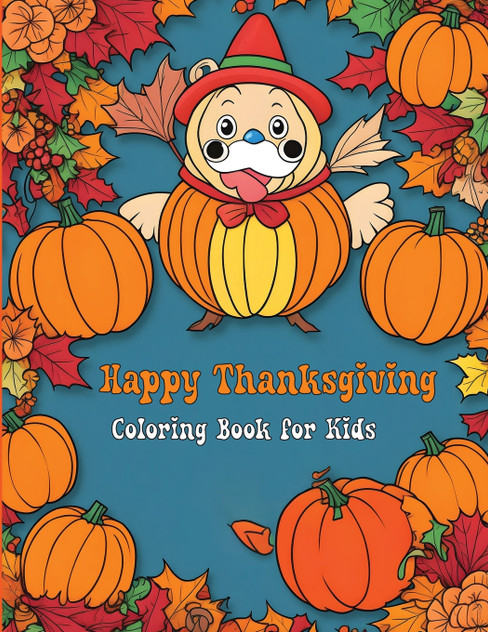 Happy Thanksgiving Coloring Book for Kids Happy Thanksgiving Coloring Book for Kids