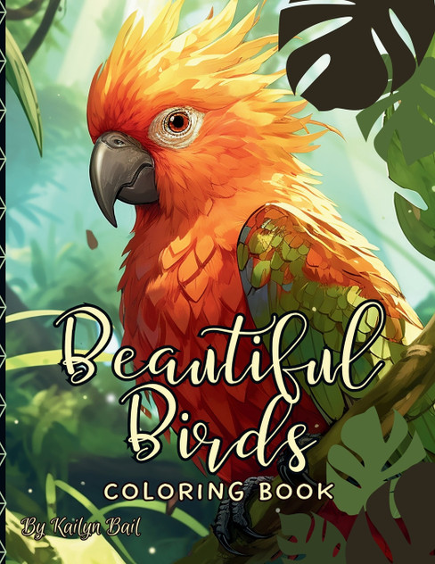 Beautiful Birds Realistic Coloring Book Beautiful Birds Realistic Coloring Book