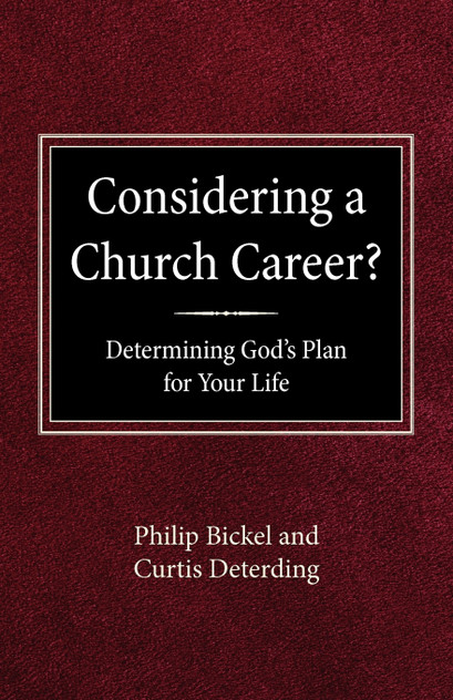 Considering A Church Career?  Determining God's Plan For Your Life