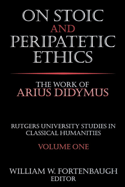 On Stoic and Peripatetic Ethics