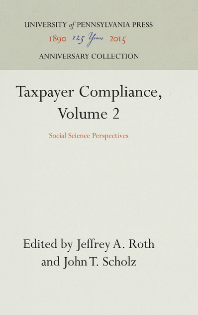 Taxpayer Compliance, Volume 2