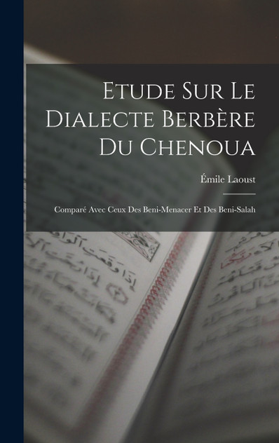 Etude Sur Le Dialecte Berbère Du Chenoua Etude Sur Le Dialecte Berbère Du Chenoua