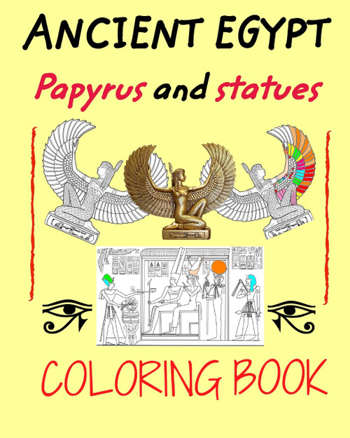 Ancient Egypt coloring book Ancient Egypt coloring book
