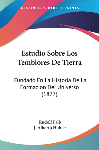 Estudio Sobre Los Temblores De Tierra Estudio Sobre Los Temblores De Tierra