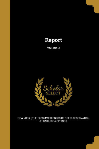 Report; Volume 3 Report; Volume 3