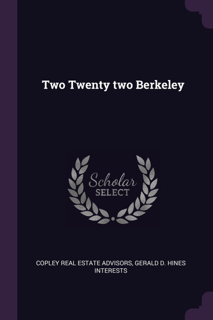 Two Twenty two Berkeley Two Twenty two Berkeley