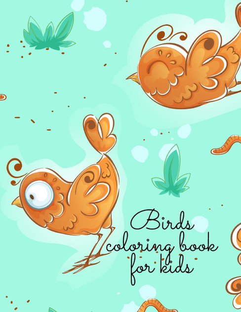 Birds coloring book for kids Birds coloring book for kids