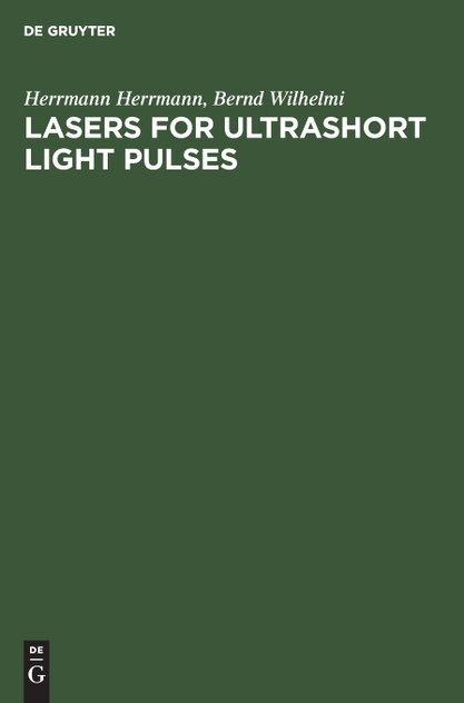 Lasers for Ultrashort Light Pulses