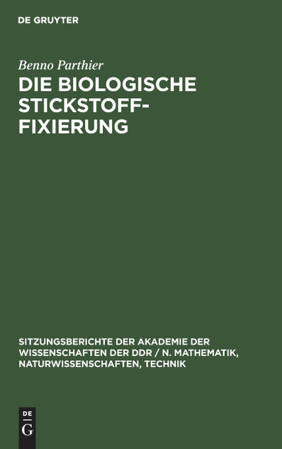 Die biologische Stickstoff-Fixierung Die biologische Stickstoff-Fixierung