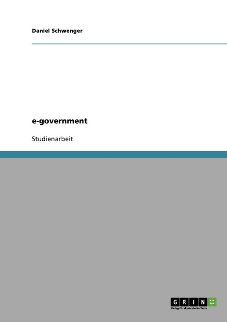 e-government e-government