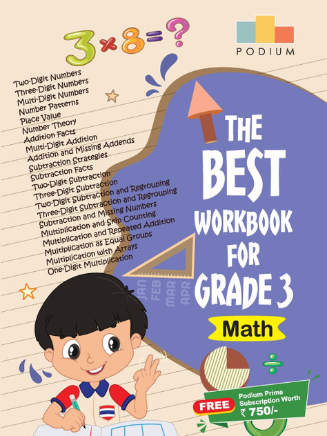 The Best Math Workbook for Grade 3 The Best Math Workbook for Grade 3