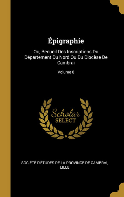 Épigraphie Épigraphie