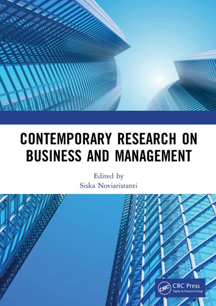 Contemporary Research on Business and Management Contemporary Research on Business and Management