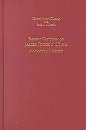 Recent Criticism of James Joyce's Ulysses