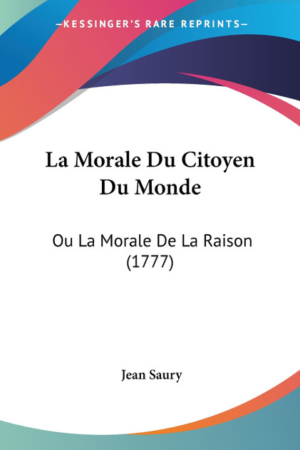 La Morale Du Citoyen Du Monde La Morale Du Citoyen Du Monde