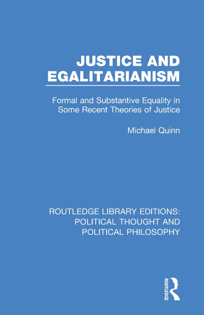Justice and Egalitarianism Justice and Egalitarianism