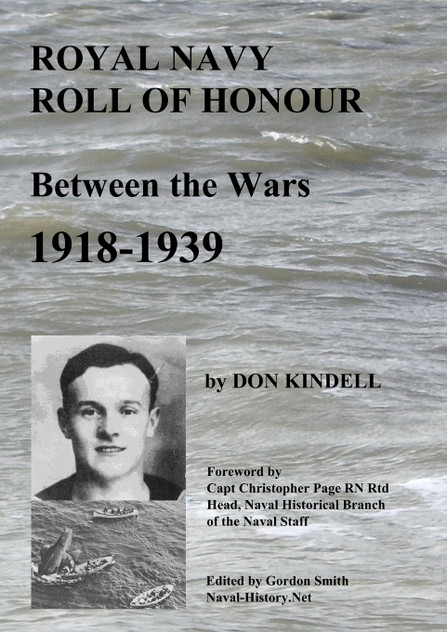 Royal Navy Roll of Honour - Between the Wars, 1918-1939 Royal Navy Roll of Honour - Between the Wars, 1918-1939